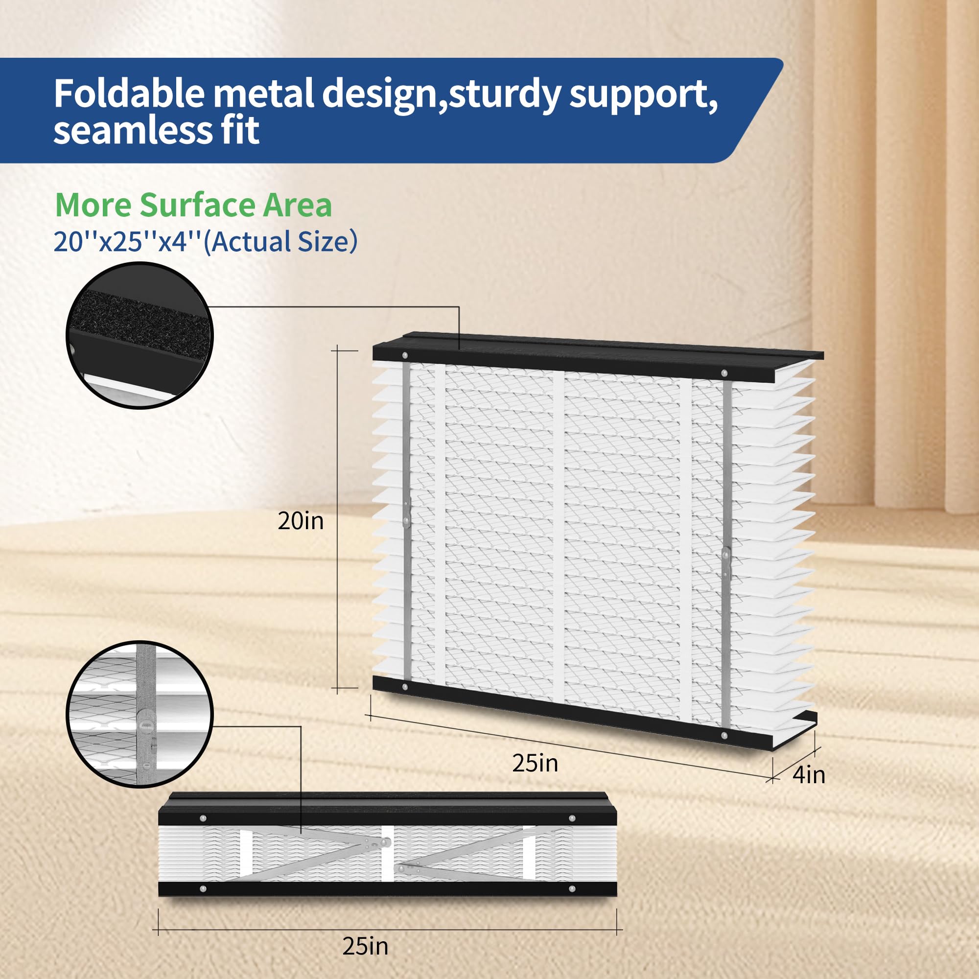 Soulmate 210 replacement filter compatible with Aprilaire 210 models for quick retrofits.