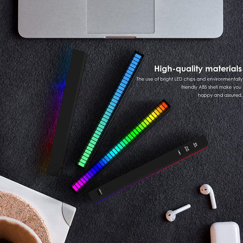 Soulpunk sound-controlled LED light shown with app control for easy customization.