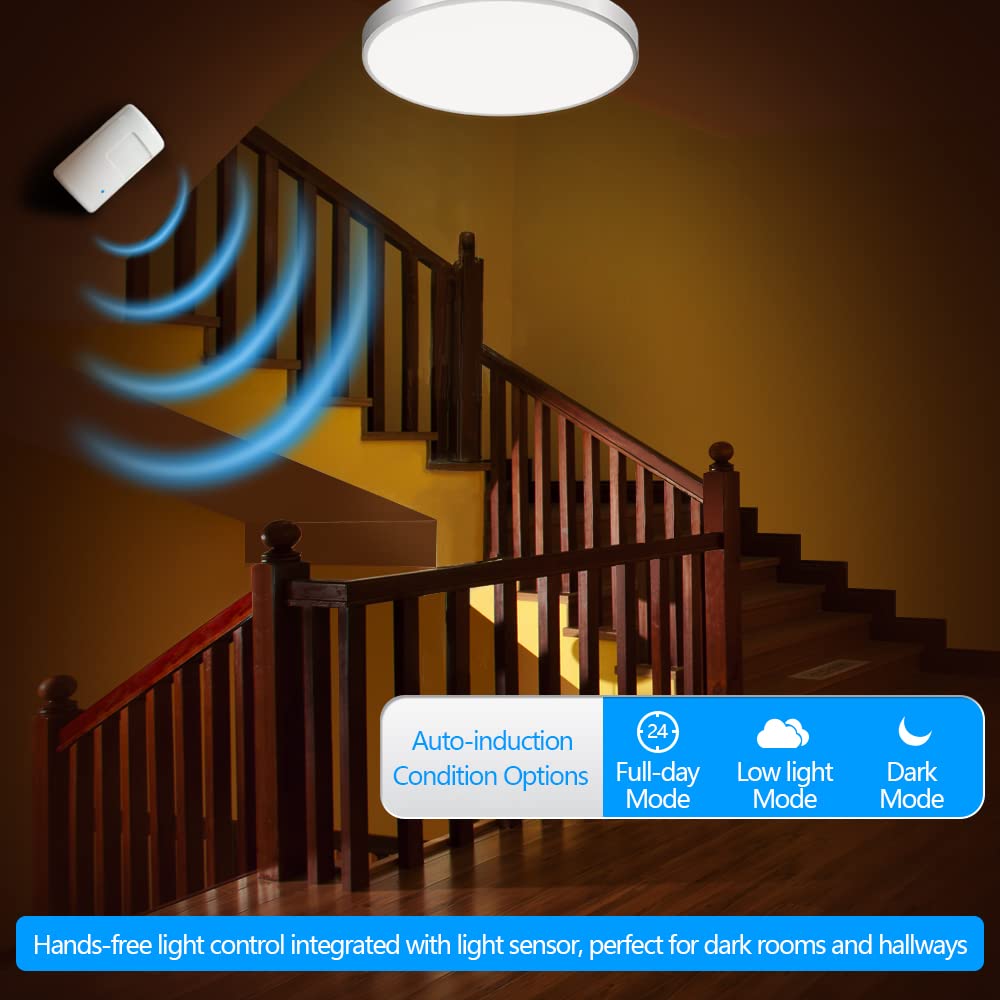 Souphran adjustable detection range up to 39 feet for versatile placement.