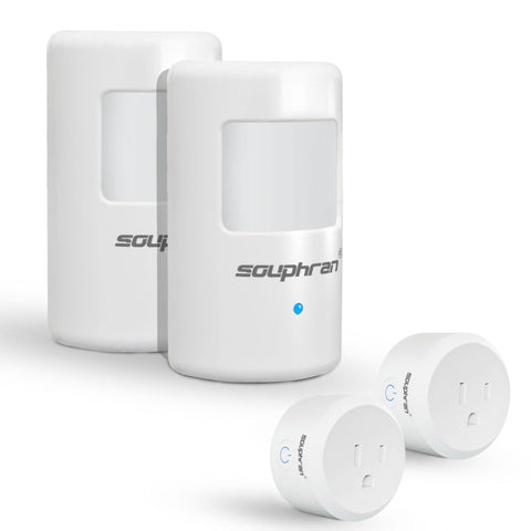 Souphran plug-in motion sensor pairing for automatic lighting.