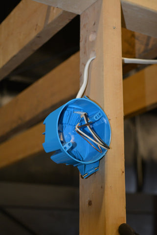 Southwire solid copper conductor Romex on a white spool.