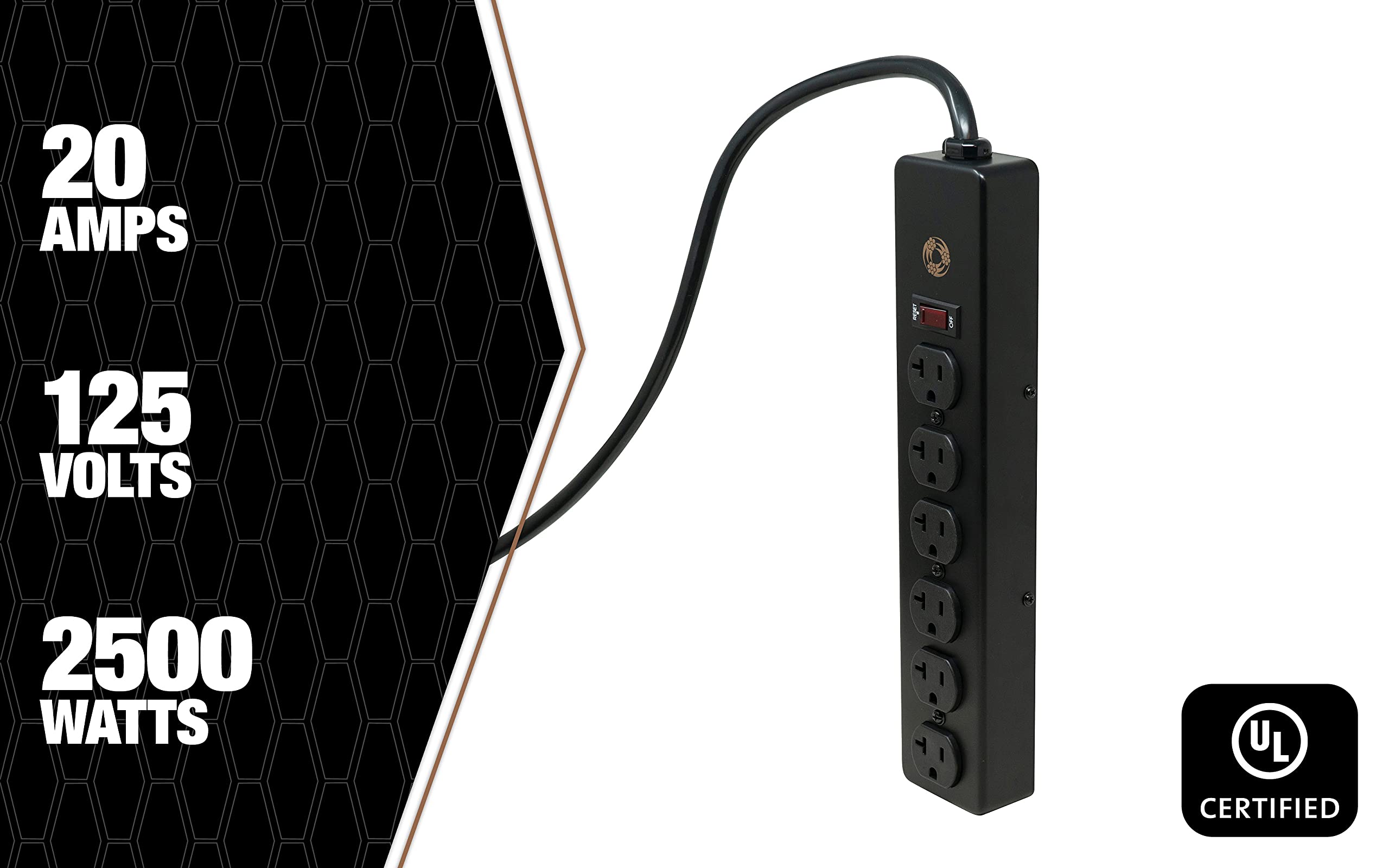 Southwire 5120 overload protection helps prevent overload in busy setups.
