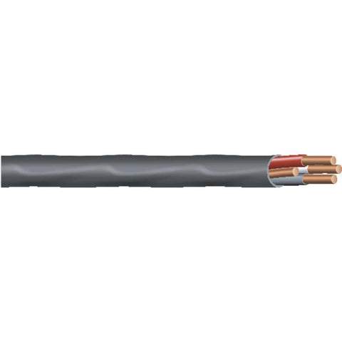 Southwire NM-B cable in-wall installation for dry indoor spaces