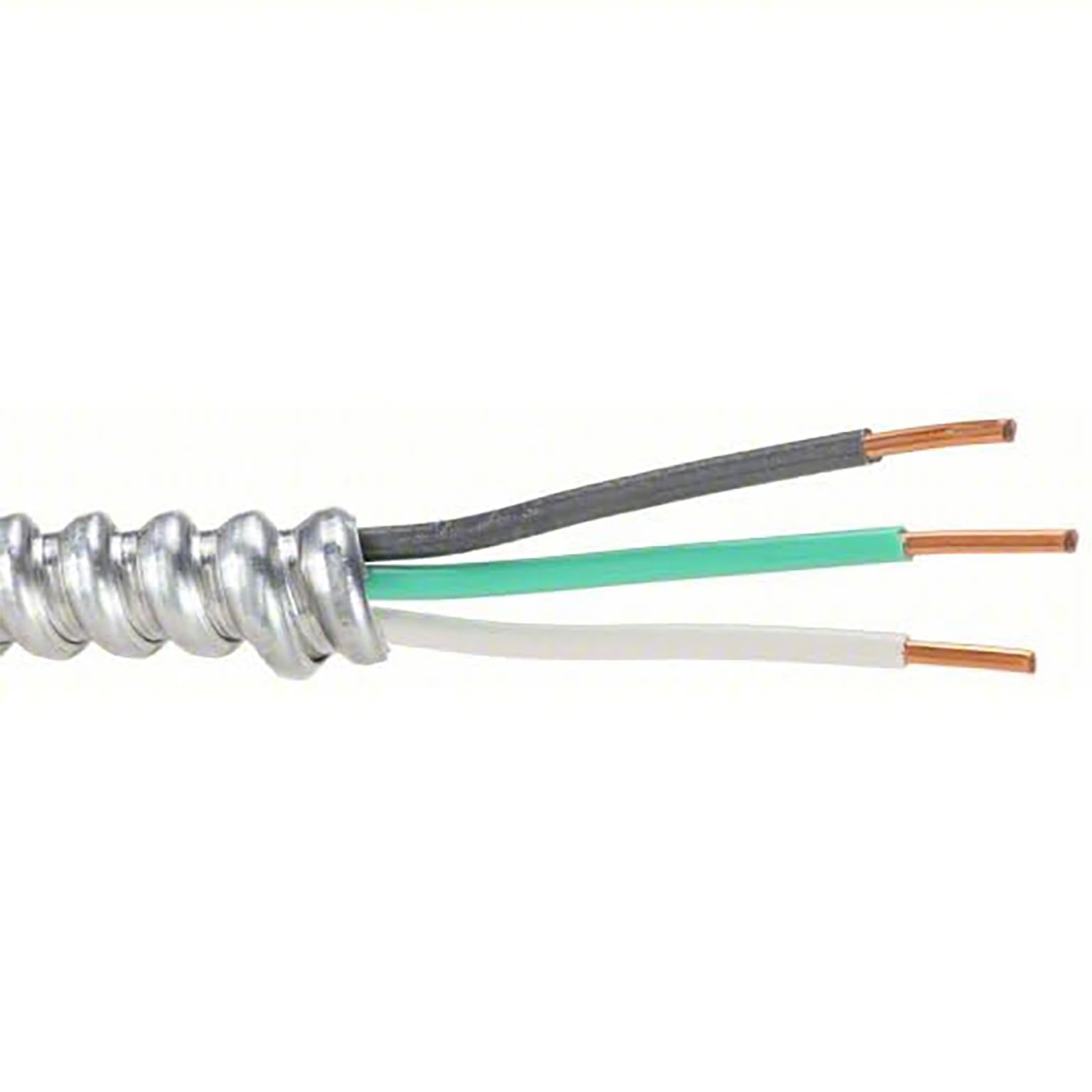 Southwire 250-foot MC aluminum conduit coil for long, clean runs.