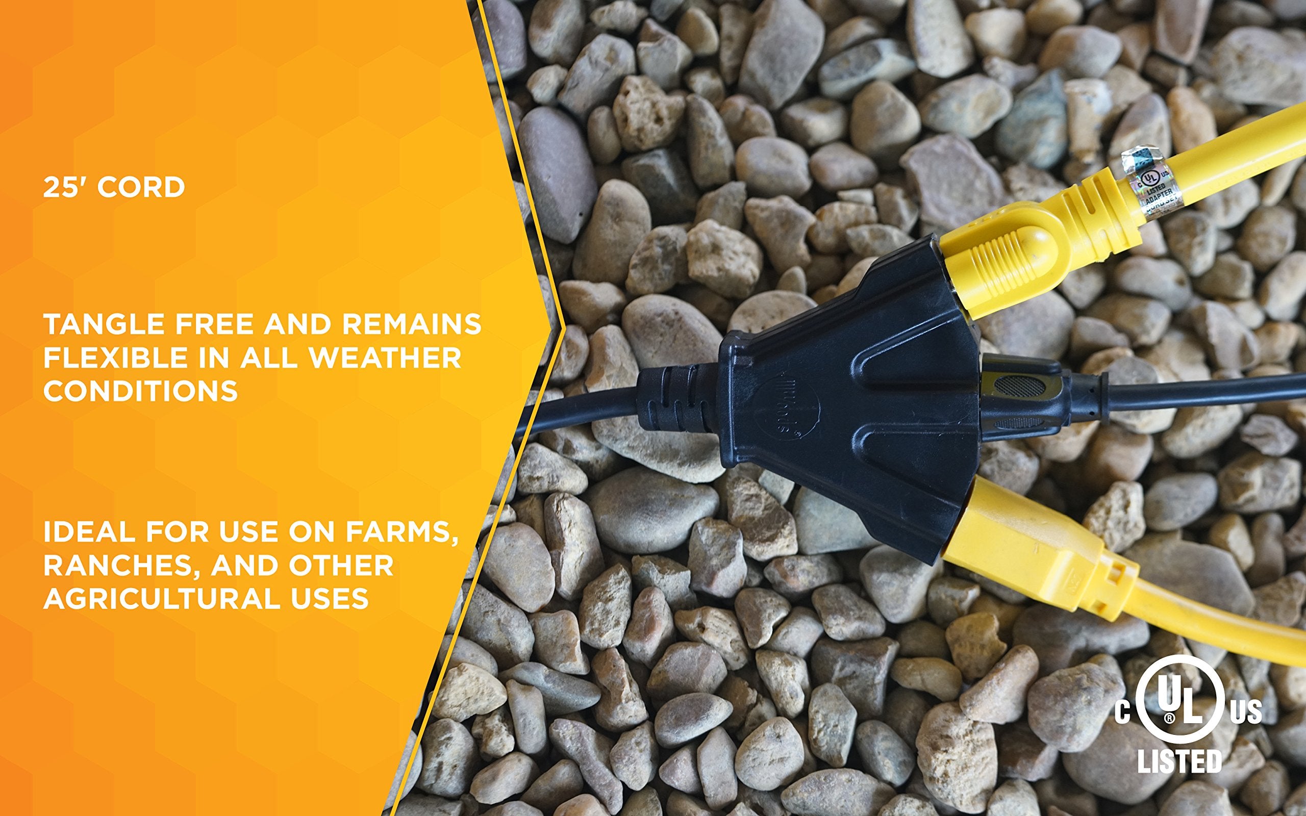 Southwire AgriPro all-weather flexible cord stays pliable in extreme temperatures