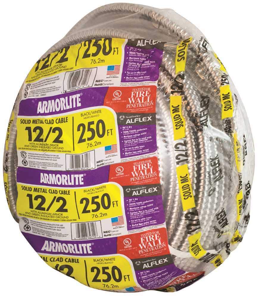 Southwire Armorlite THHN/THWN insulation detail for versatile electrical use.