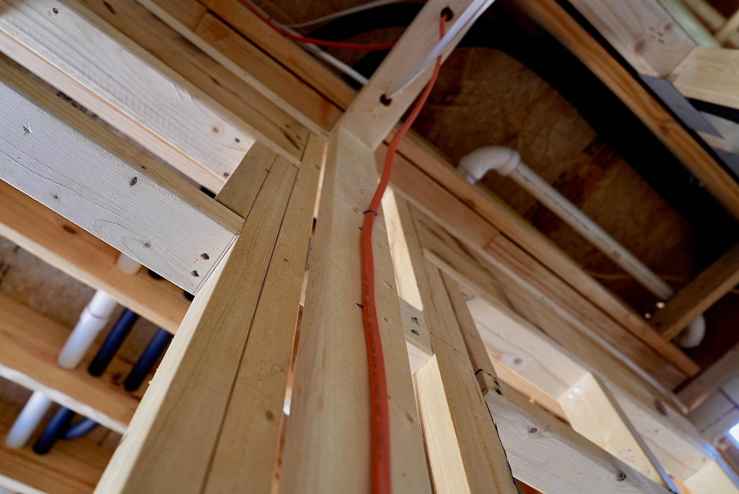 Copper building wire suited for branch circuits in homes.
