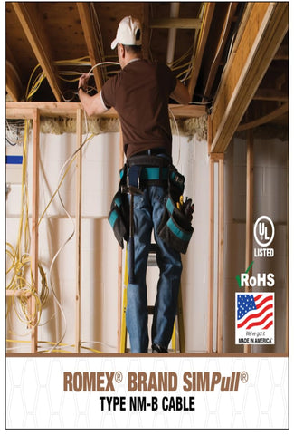 Southwire SIMpull wall installation through an air void in drywall.