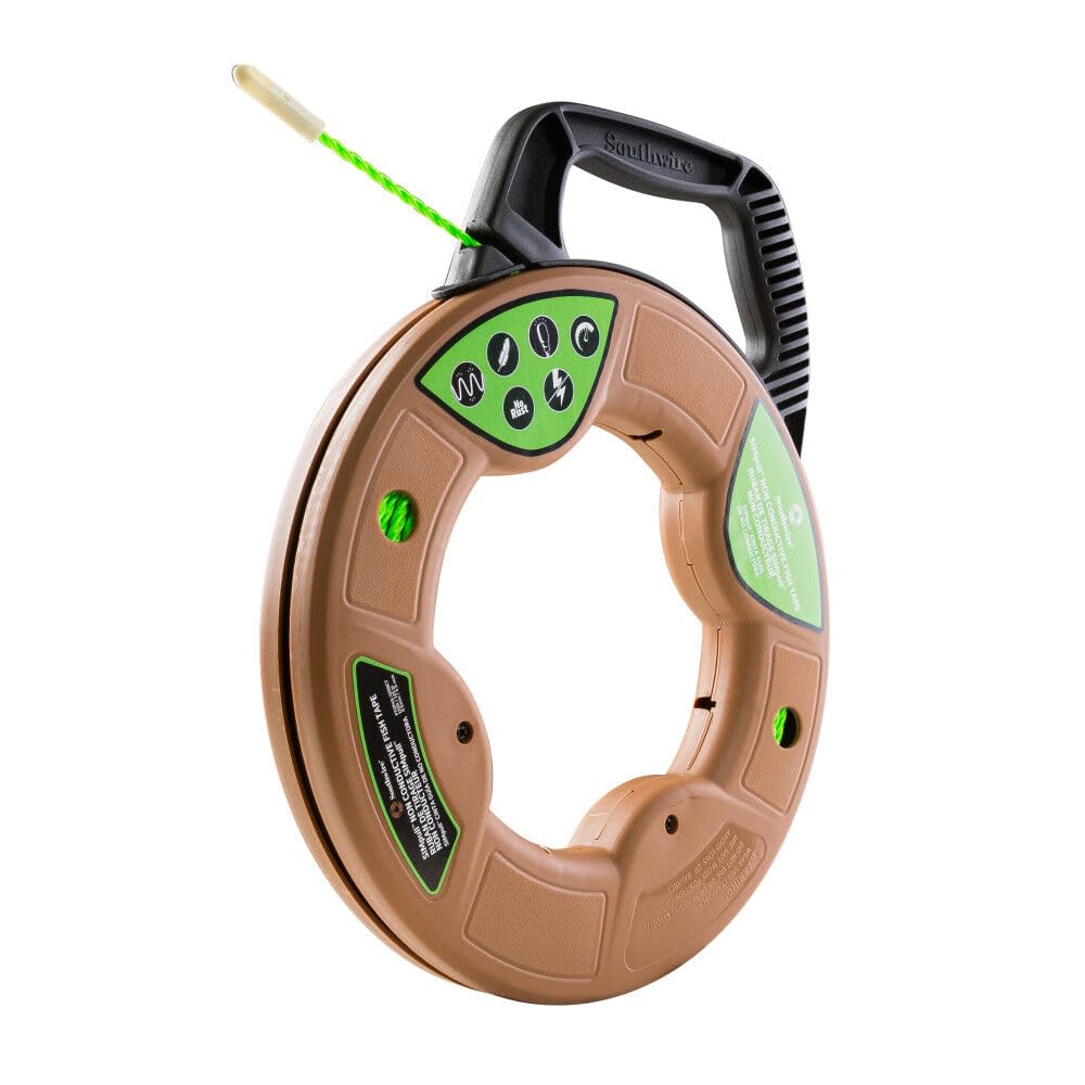 Southwire Simpull fish tape with two leaders for versatile conduit work