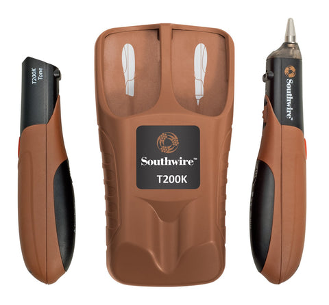 Southwire T200K belt-case setup for hands-free field testing