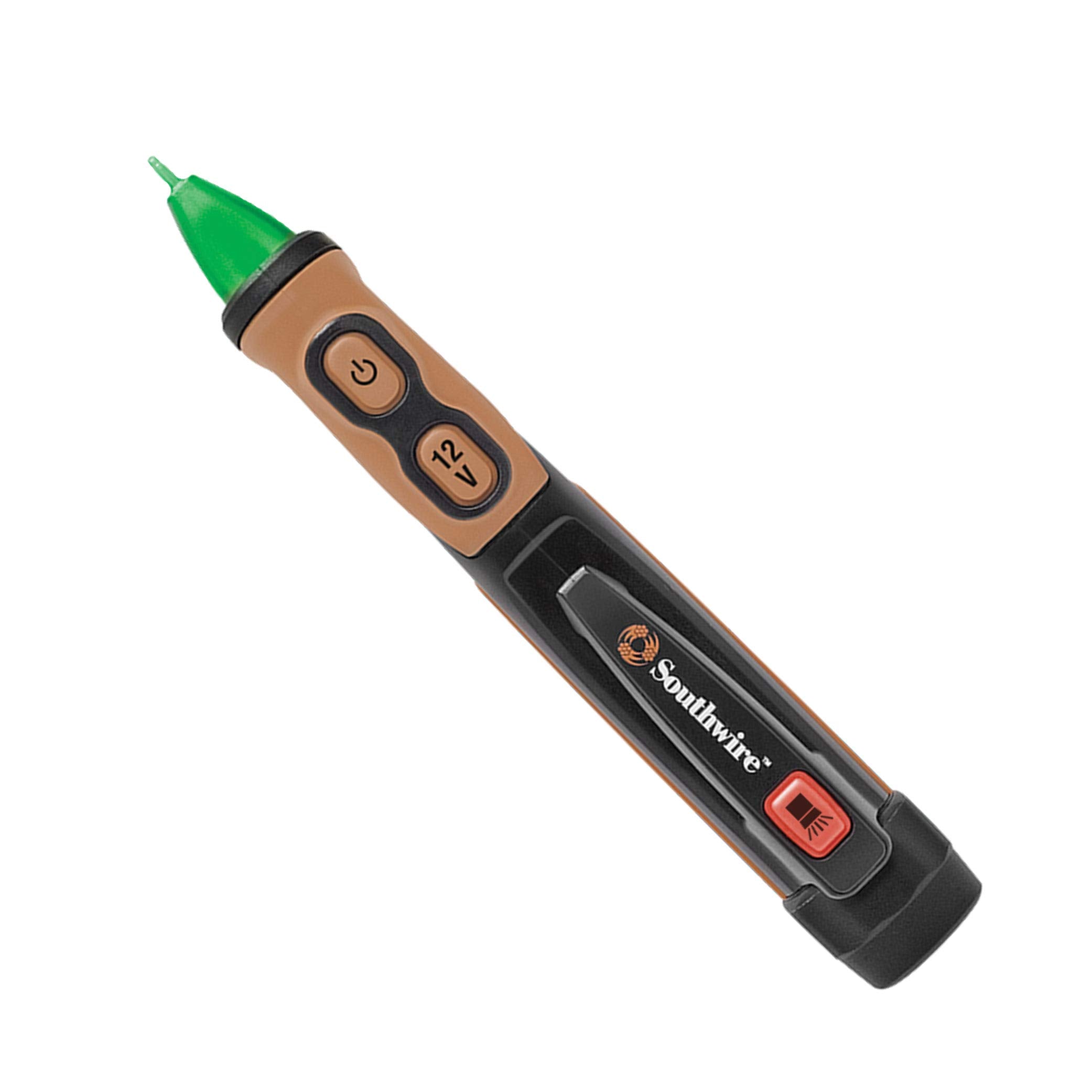 Southwire NCVD Advanced Dual detects 12–1000V with audible and visual cues for safe testing