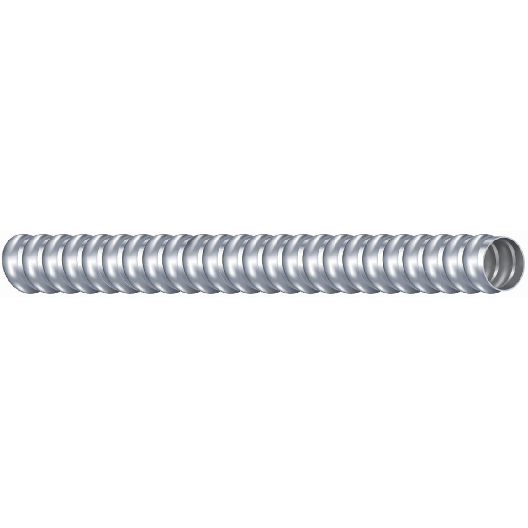 Southwire Woods 25 ft 1/2 in Alflex RWA conduit exterior shows rugged aluminum protection.