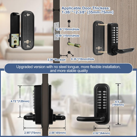 Souyou automatic locking mechanism ensures secure closure after use.