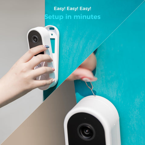 SOVMIKU Vicohome DB3 wireless installation for flexible placement