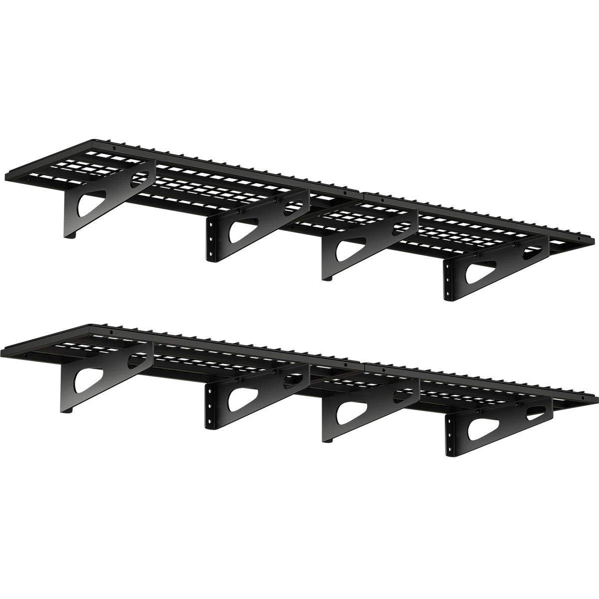 Soywey 4-pack package view showing organized garage storage solution