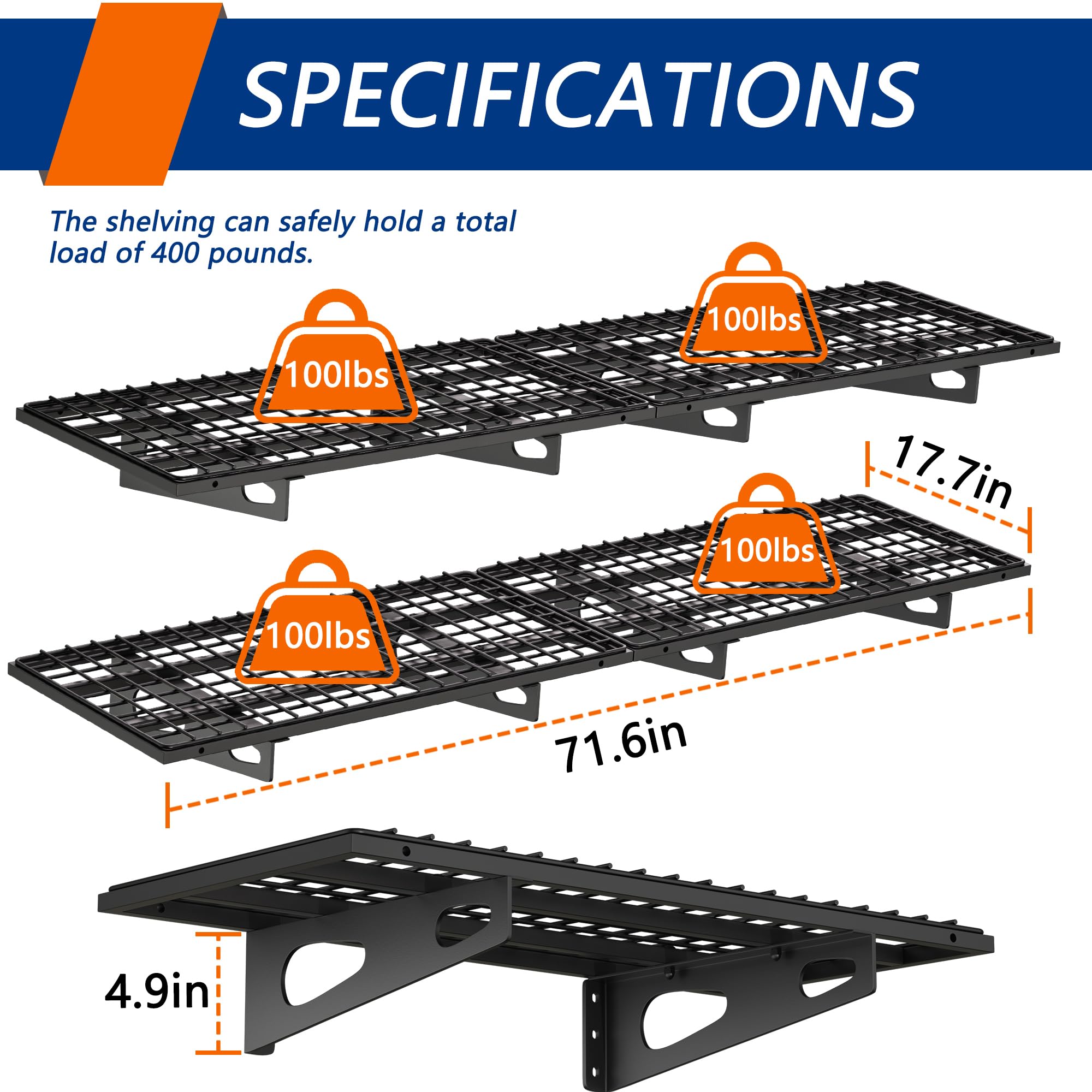 Soywey shelf grid design demonstrates easy assembly and solid support