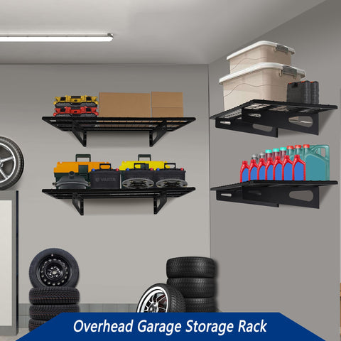 Soywey powder-coated steel finish provides durable, attractive storage for busy garages.