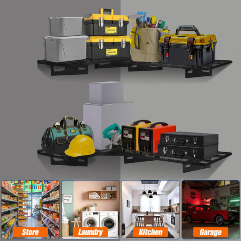 Soywey riveted brackets ensure sturdy, reliable support for heavy items.