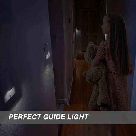 SOZULAMP illuminated switch shows dusk-to-dawn sensor in action