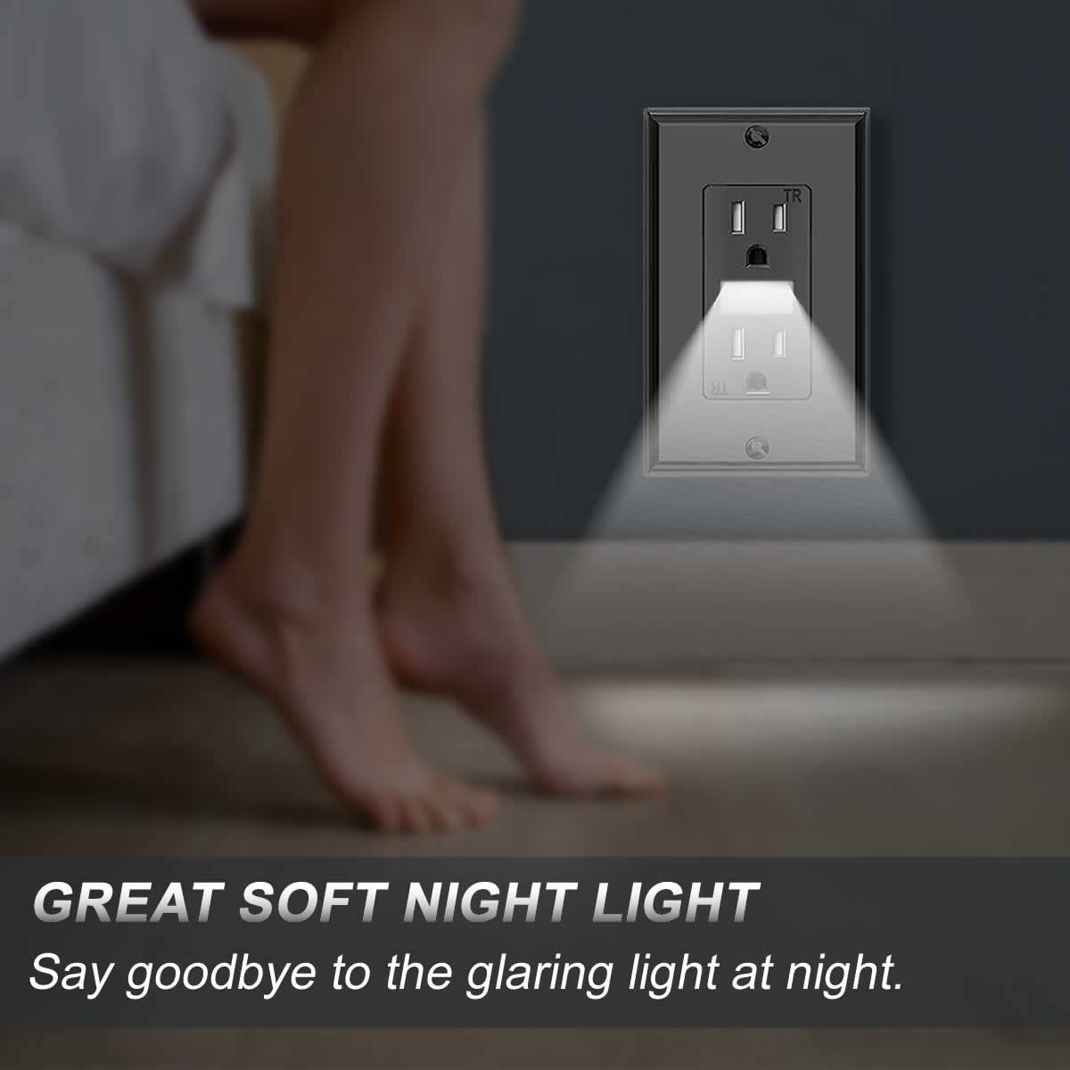SOZULAMP tamper-resistant receptacle enhances safety for households.