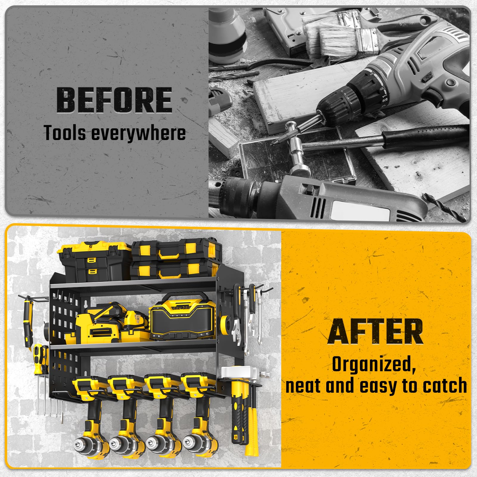 SPACECARE easy-assembly design with included wrench for fast setup.
