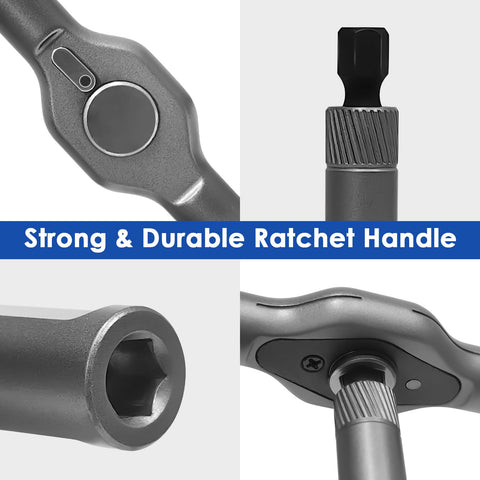 SpaceInside 58-tooth ratchet detail, smooth forward and reverse operation.