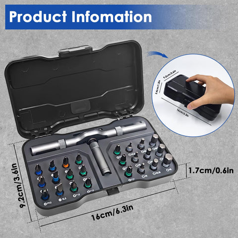 SpaceInside ergonomic T-handle in use, comfortable grip during long tasks.