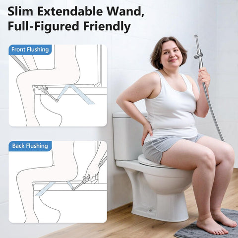 SPACEREST versatile cleaning tool for personal hygiene, pet care, and baby rinsing