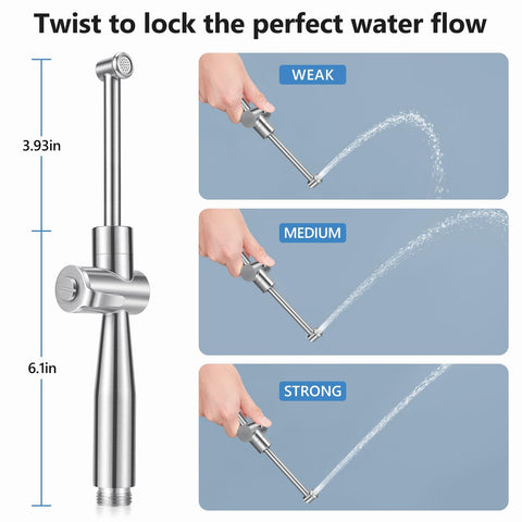 SPACEREST rotary switch enables smooth, precise water pressure control