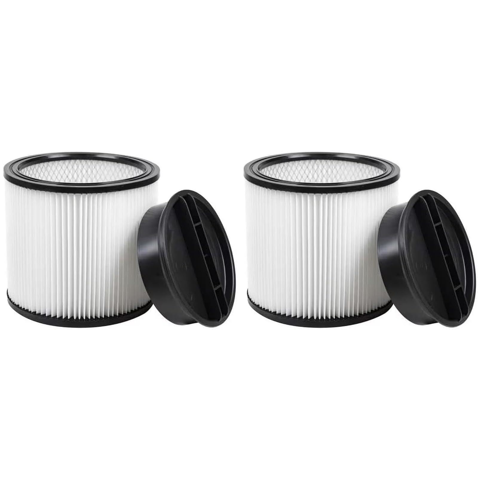 SpaceTent 08-2566B filters with lids for Stanley vacuums, enhanced dust capture.