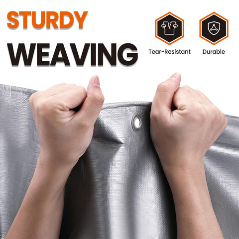 Spacever tarp polymer wear-resistant layer extends service life