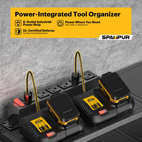 Spampur quick-assembly guide helps you mount the unit in minutes
