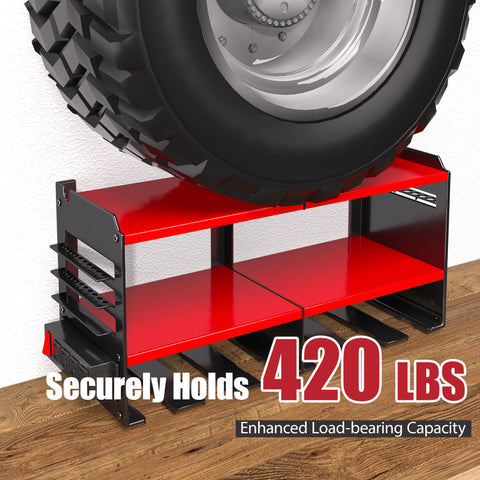 Spampur sturdy wall mount frame is anchored to studs for stability.