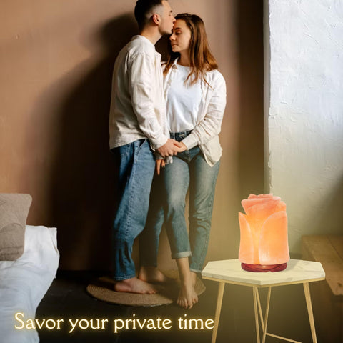 Spantik bedroom night light creates calming atmosphere for rest.