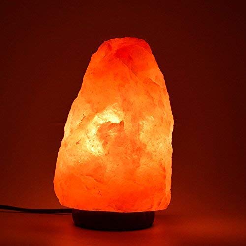 Spantik Himalayan Salt Lamp unique piece with natural salt crystals.