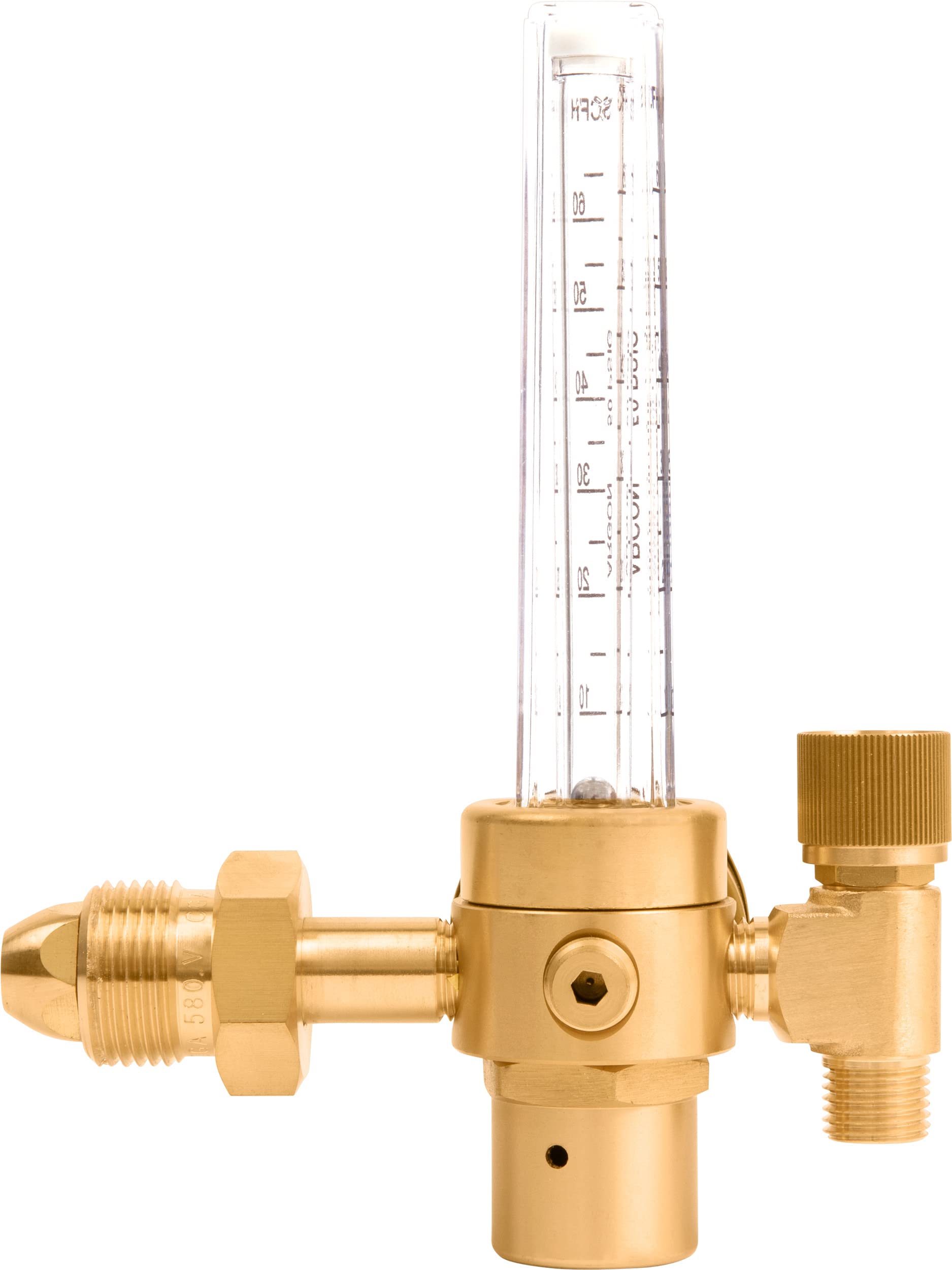 SPARC flow meter hose adapter illustrating versatile hose fittings