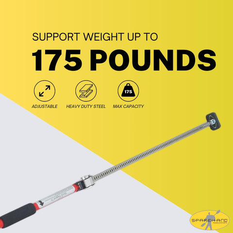 SPAREHAND QSP-360 cargo bar fits vans, SUVs, cars, and trucks.