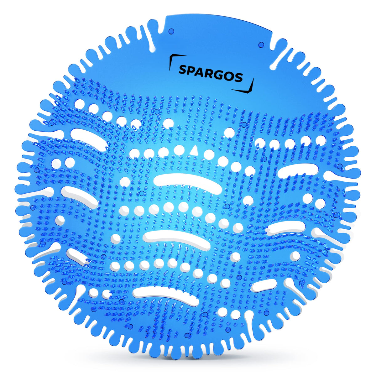SPARGOS Urinal Screen Deodorizer Ocean Breeze 24-pack for long-lasting bathroom fragrance.