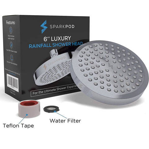 SparkPod rustproof ABS plastic ensures durable bathroom performance.