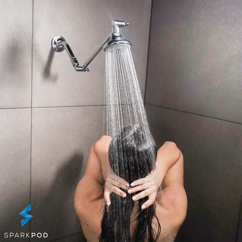 SparkPod tool-free installation for quick, plumber-free setup.