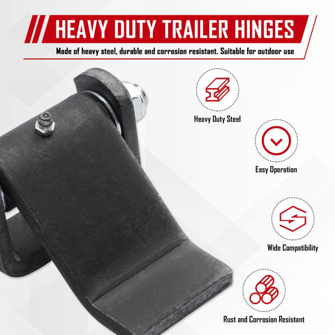 Sparkwhiz corrosion-resistant hinge pack4 protects trailer doors in harsh climates.