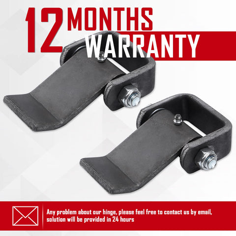 Sparkwhiz universal trailer hinge kit simplifies installation and future maintenance.