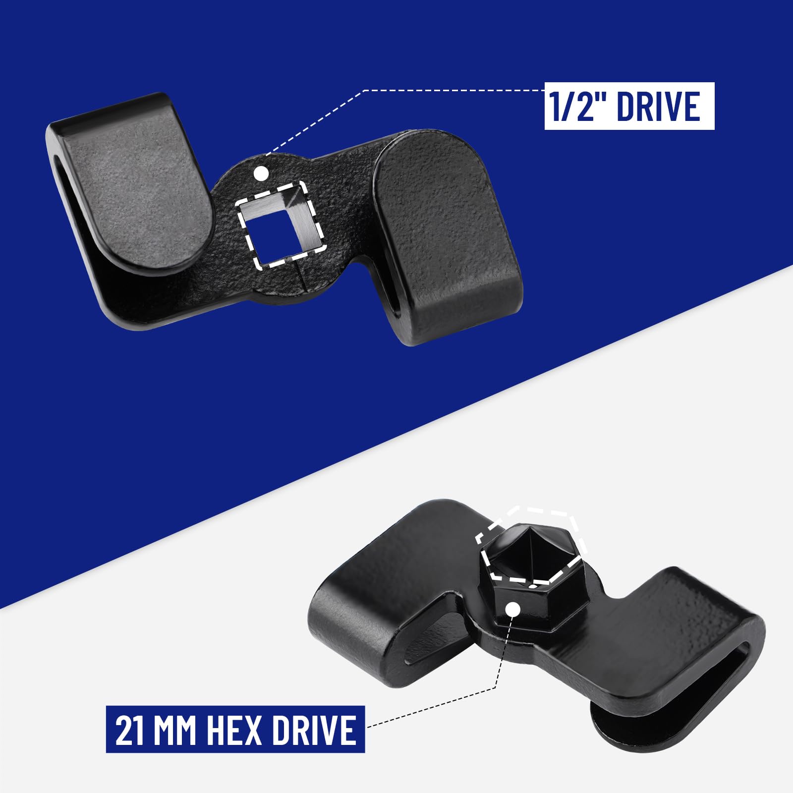 SPARKWHIZ 1/4-inch drive adapter for compact tasks.