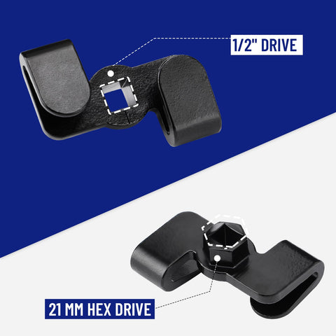 SPARKWHIZ 1/4-inch drive adapter for compact tasks.