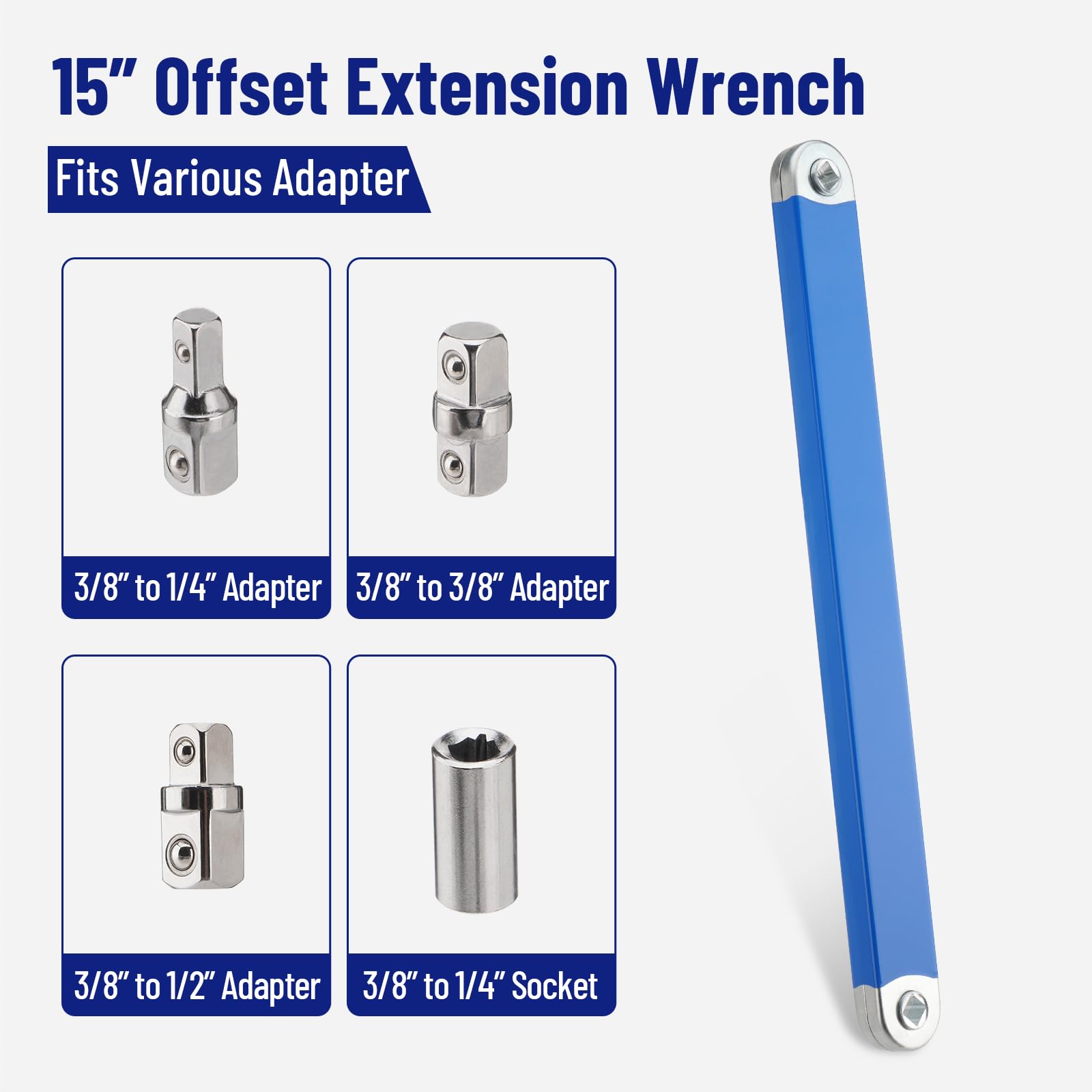 SPARKWHIZ 21mm hex drive adapter broadens drive choices.