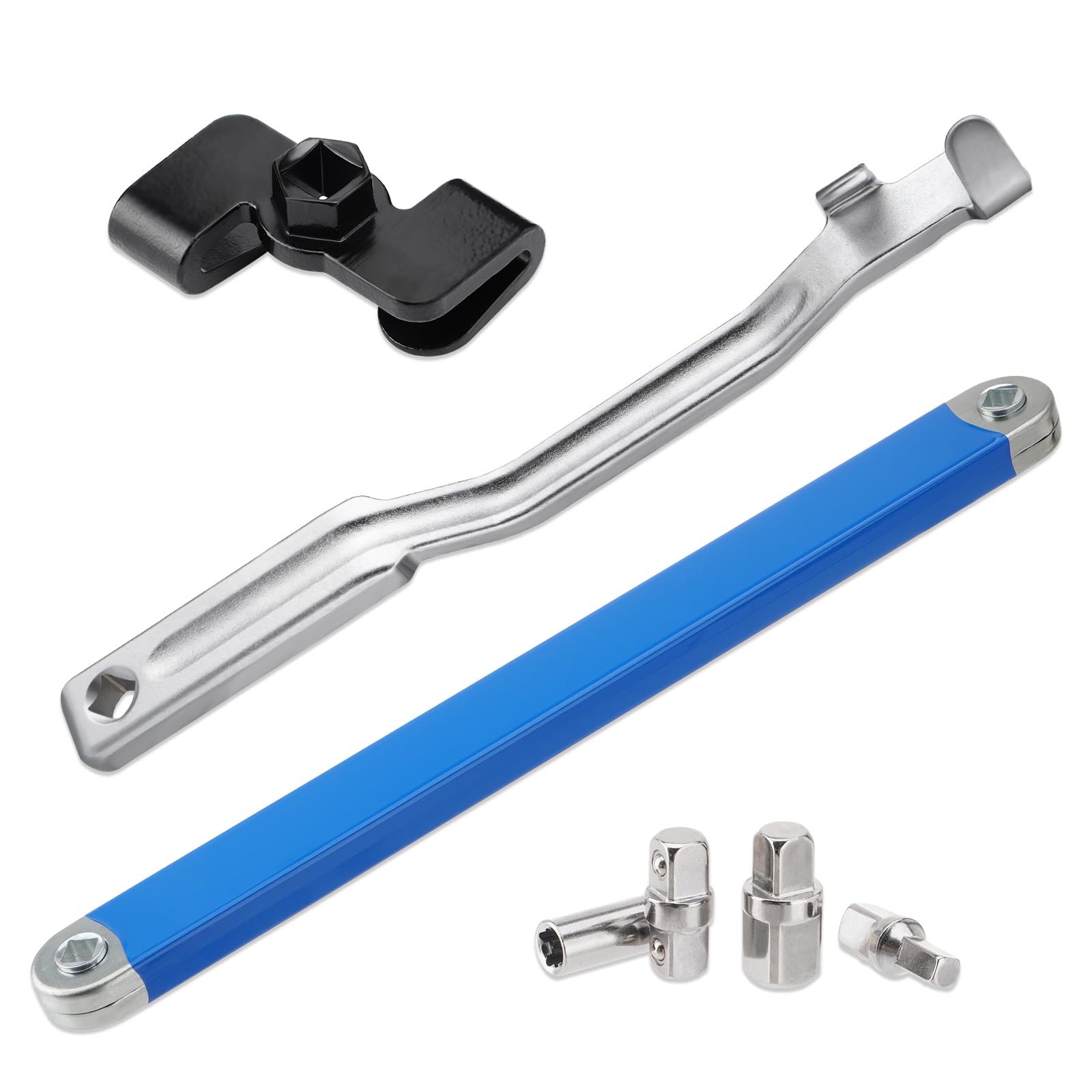 SPARKWHIZ Wrench Extender Offset 13.5-inch for tight spaces and stubborn bolts.