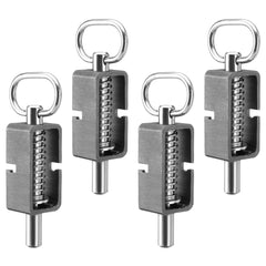SPARKWHIZ Weld-On 5/8 inch spring latch on plain tube for durable trailer gate security