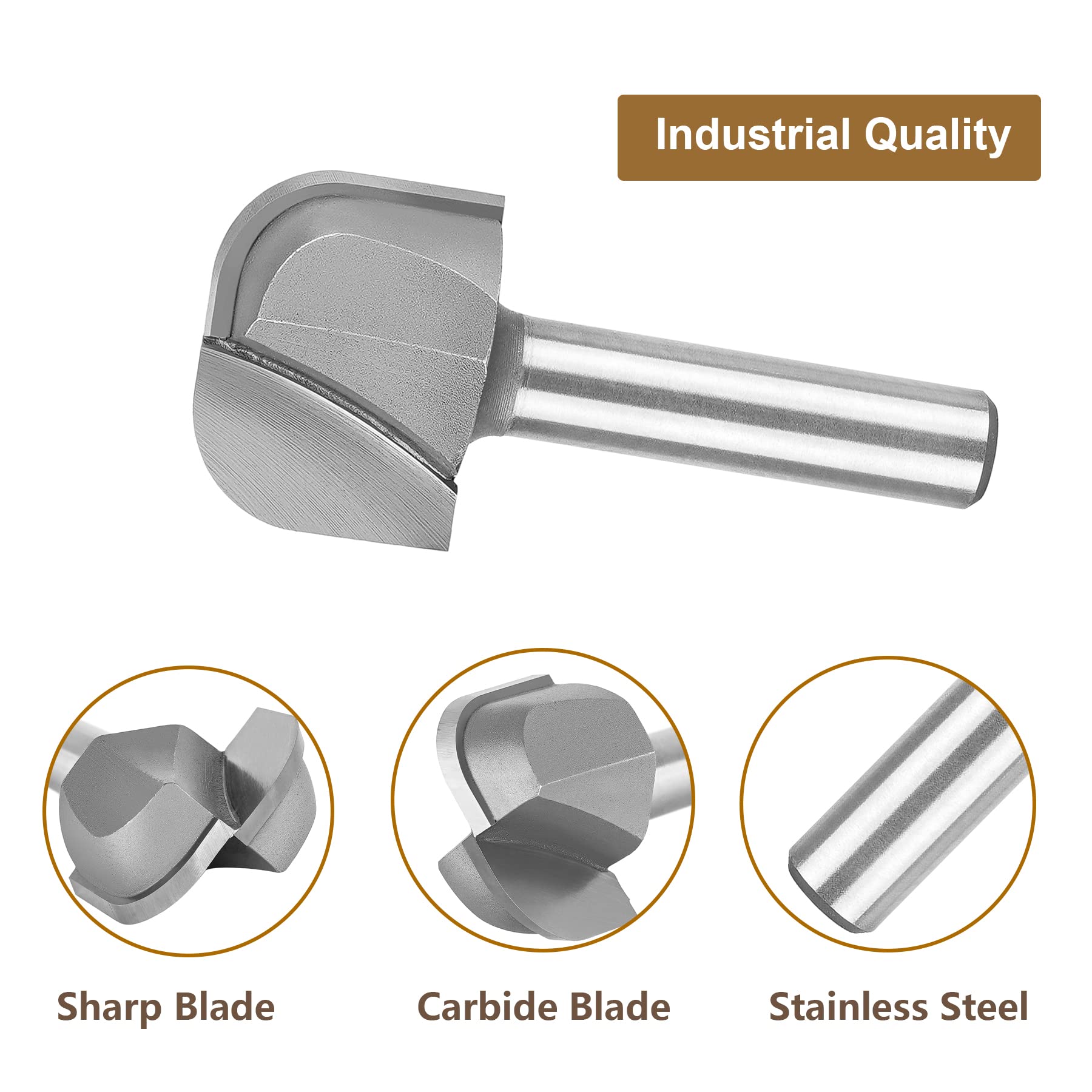 SpeTool 2-flute design enables smooth, efficient cutting of bowls and trays.