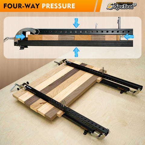Copper thread bushings ensure durable, smooth pin operation.