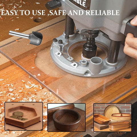 SpeTool cutting depth five eighths inch supports intricate profiles.